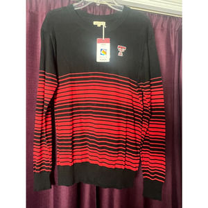 Ladies UG Apparel tailored fit sweater with embroidered Texas Tech University